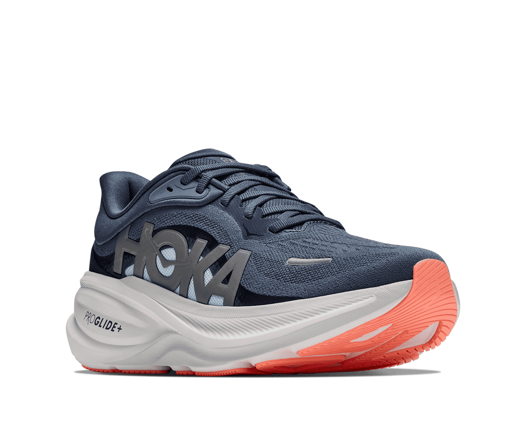 HOKA Women's Clifton Pro - FADED NAVY / GLIMMERING BLUE (Wide)