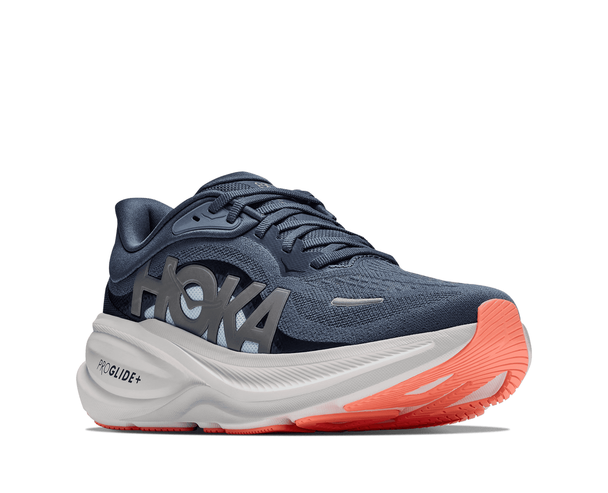 HOKA Women's Clifton Pro - FADED NAVY / GLIMMERING BLUE (Wide)