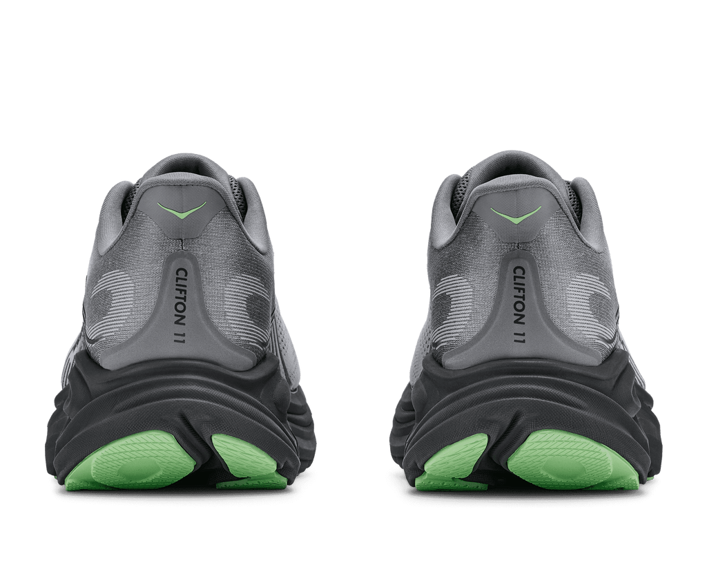 HOKA Men's Clifton 11 - GALACTIC GREY / STARDUST (Wide)