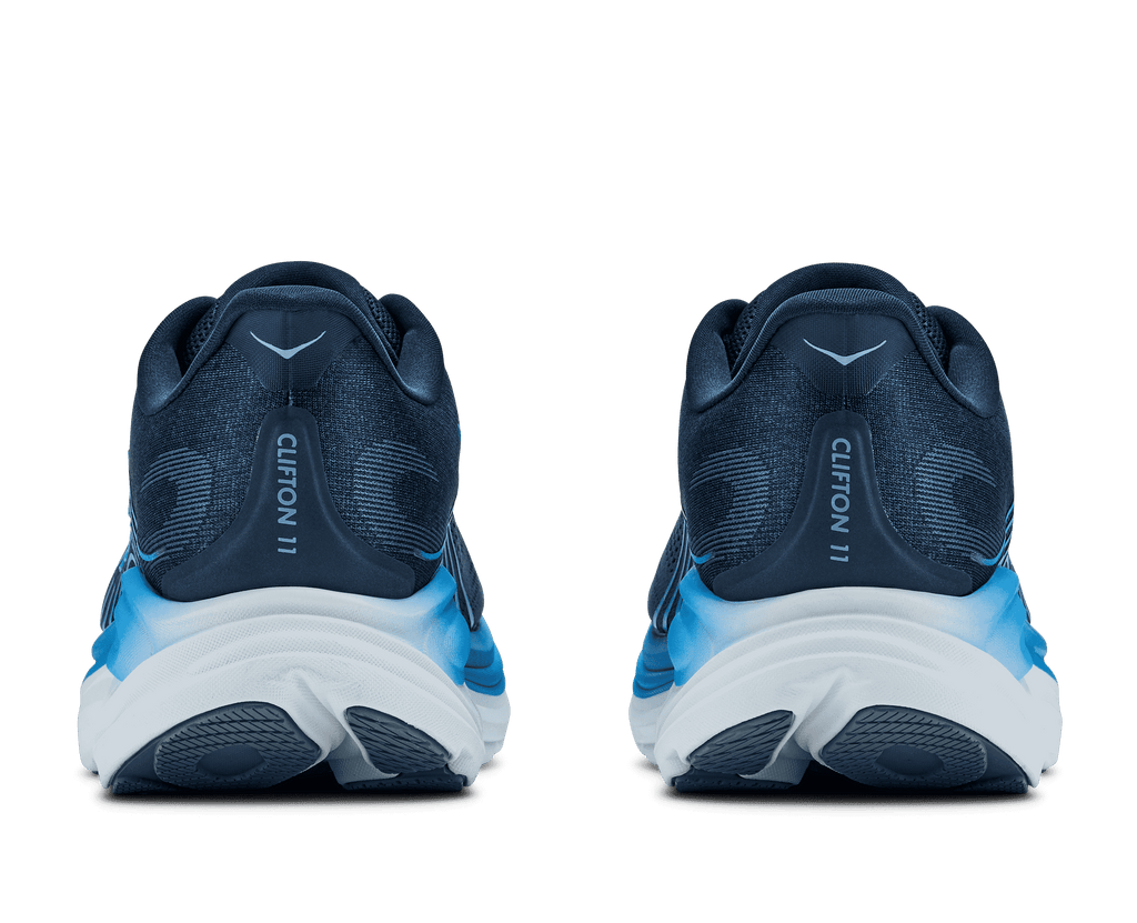 HOKA Men's Clifton 11 - VARSITY NAVY / FADED NAVY (Wide)