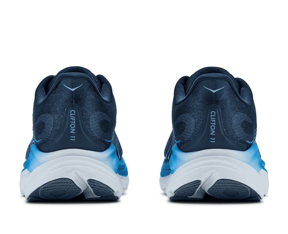 HOKA Men's Clifton 11 - VARSITY NAVY / FADED NAVY (Wide)