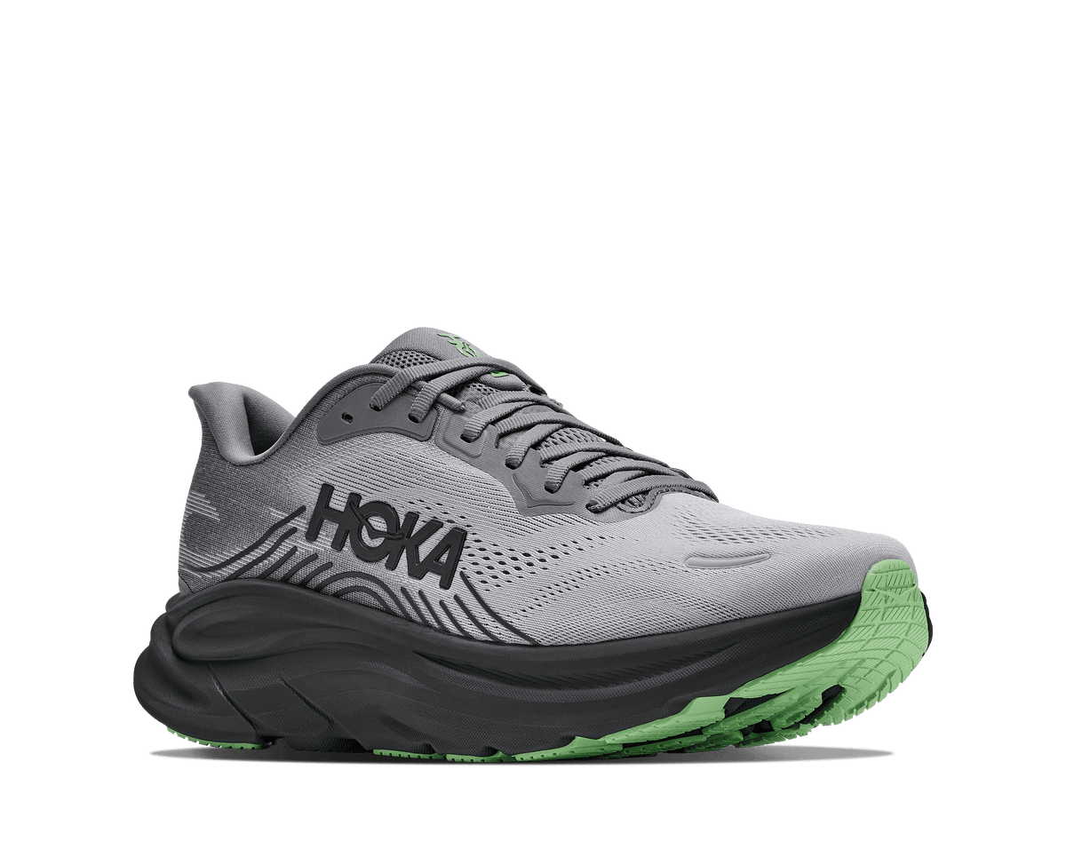 HOKA Men's Clifton 11 - GALACTIC GREY / STARDUST (Extra Wide)