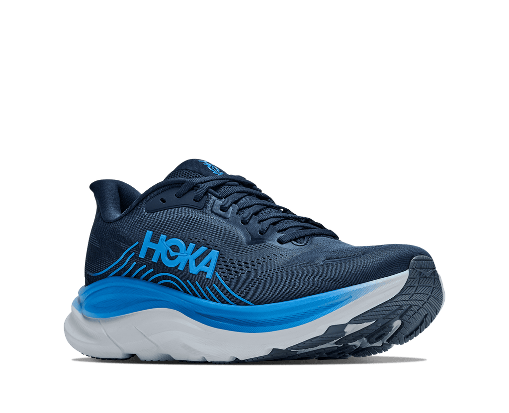 HOKA Men's Clifton 11 - VARSITY NAVY / FADED NAVY (Extra Wide)