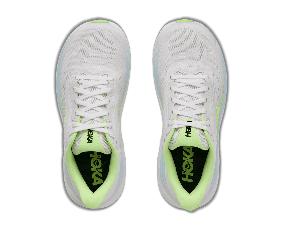 HOKA Women's Clifton 11 - FROST / NEON YUZU (Extra Wide)
