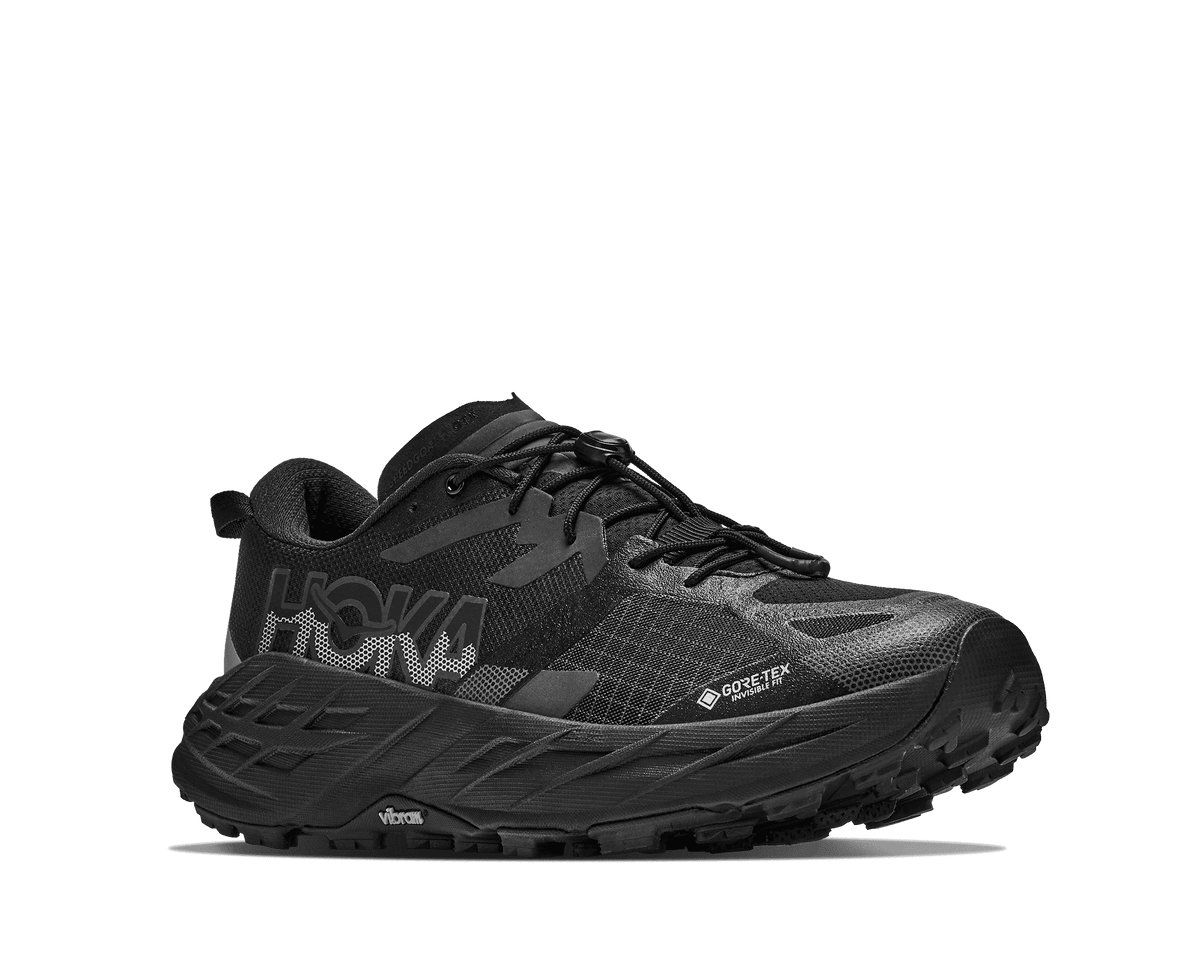 HOKA Women's Speedgoat 7 - BLACK / CARBON BLACK (Wide)