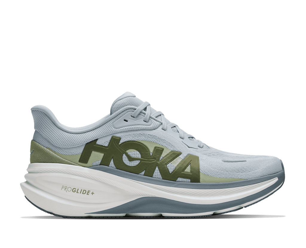 HOKA Men's Clifton Pro Glm - MINERAL BLUE / SPROUTED GREEN