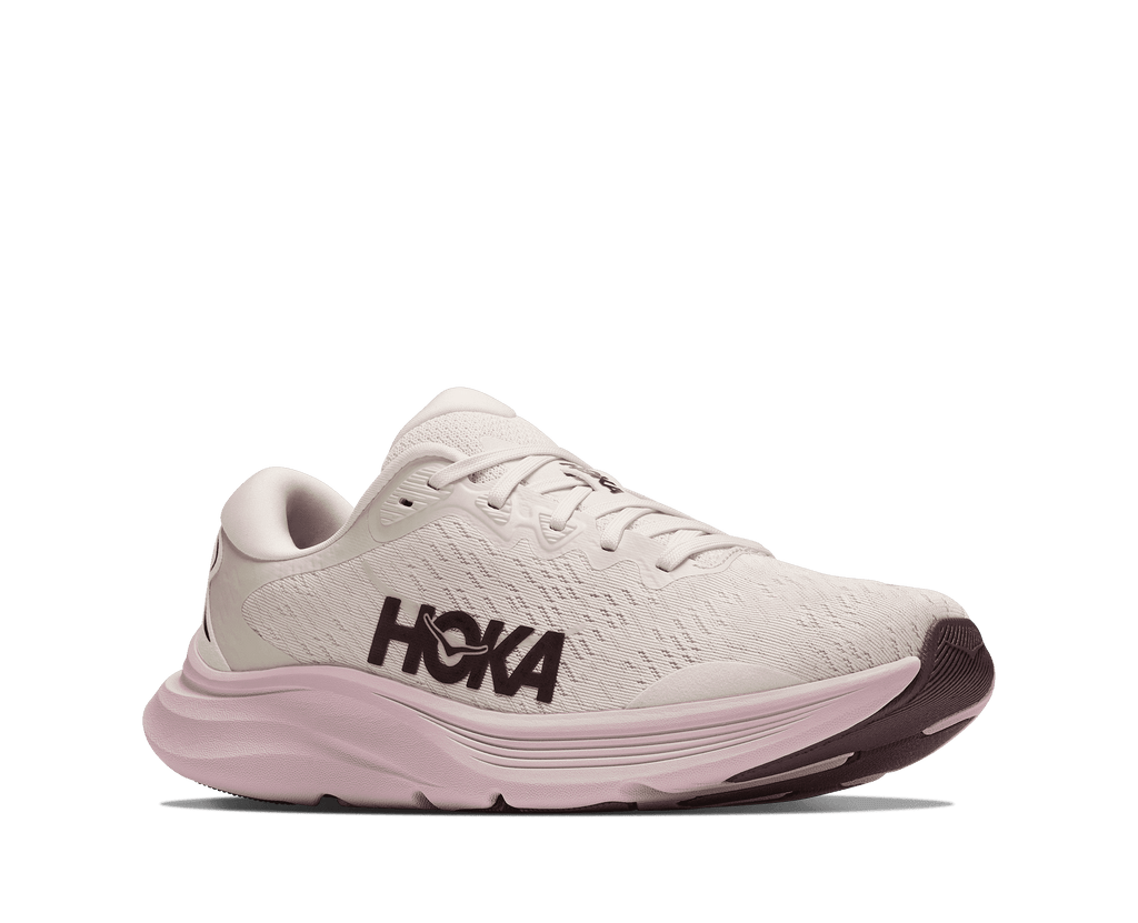 HOKA Women's Solimar 2 - ALABASTER / PINK OPAL (Wide)