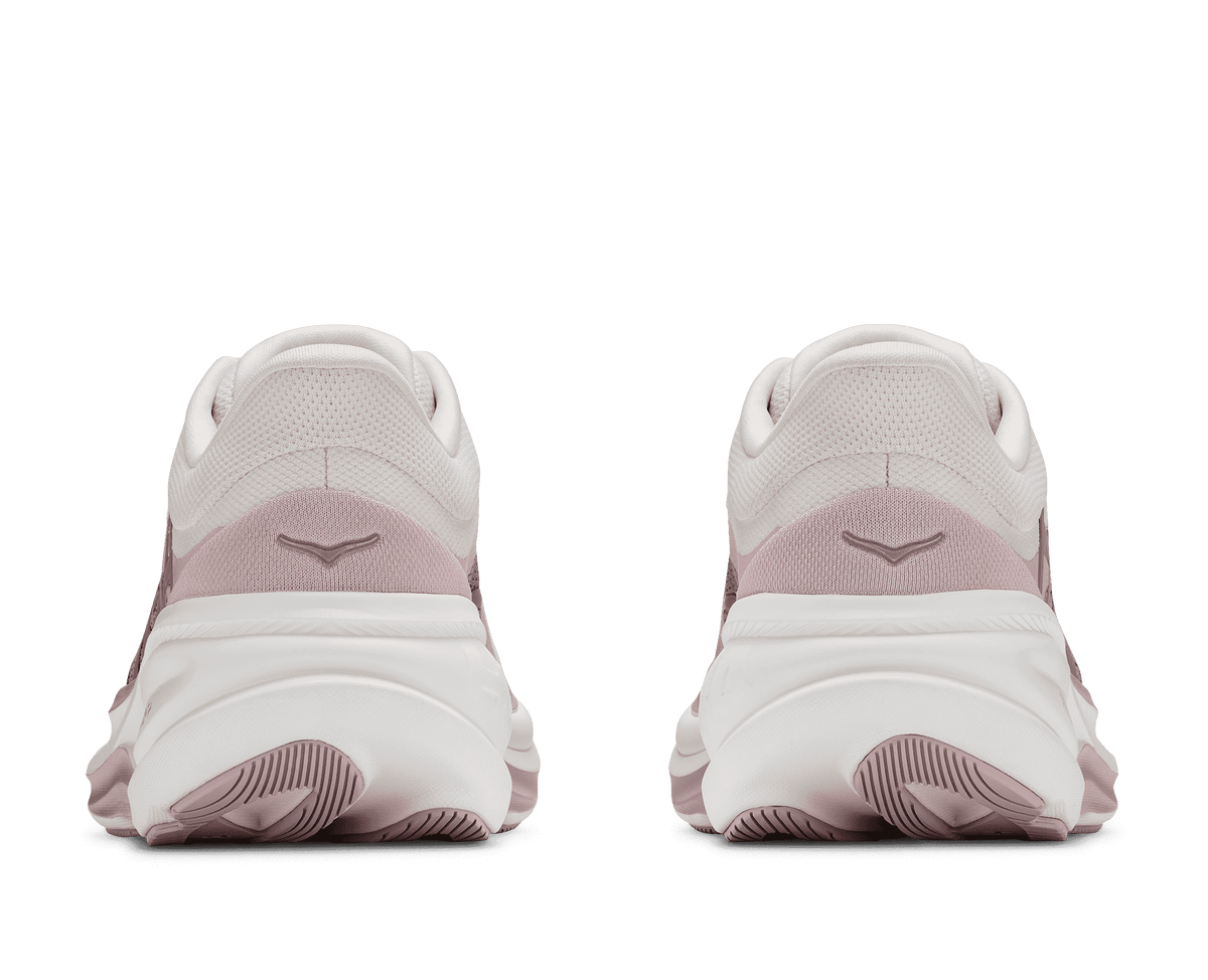 HOKA Women's Clifton Pro Glm - ALABASTER / PINK OPAL (Wide)