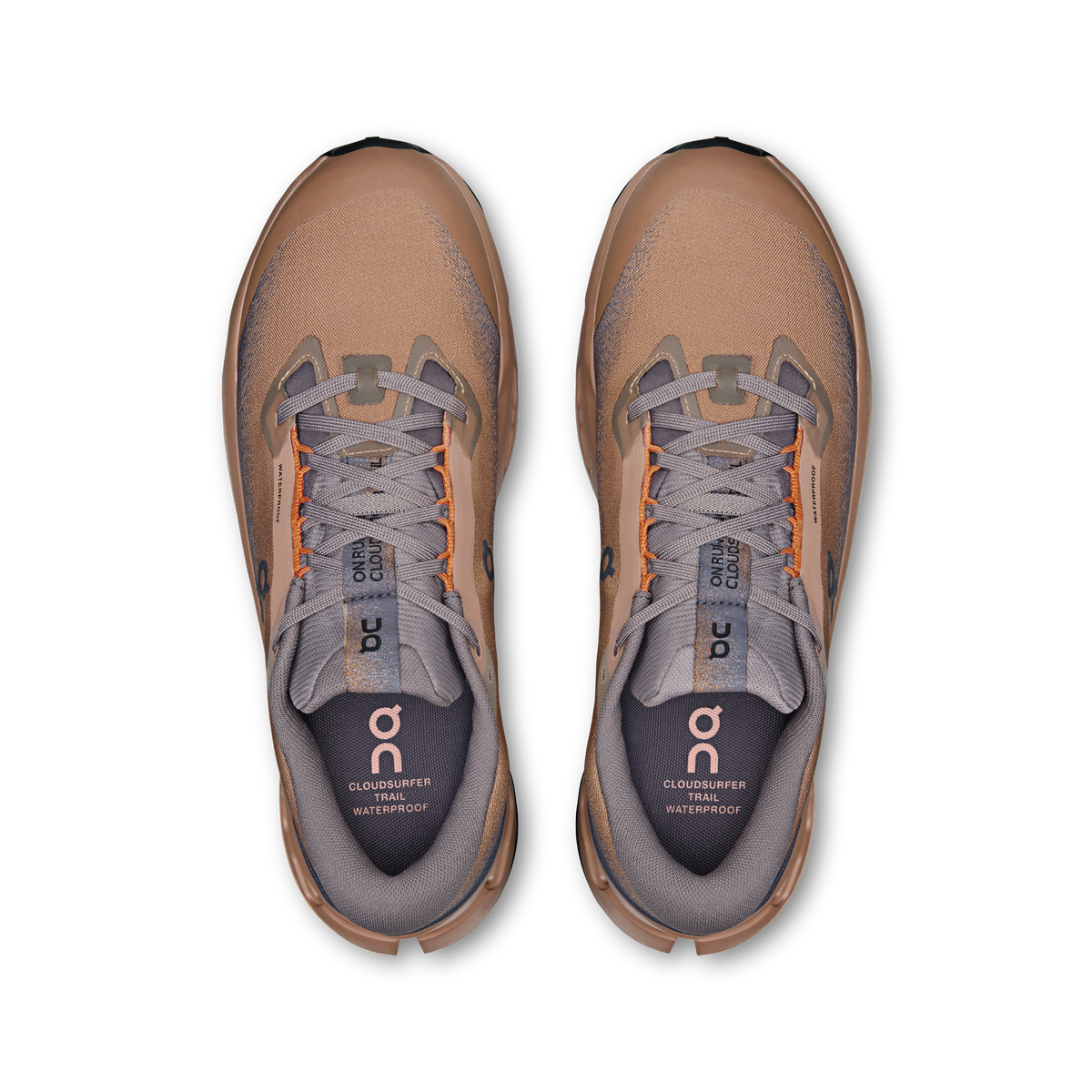 ON Men's Cloudsurfer Trail 2 WP - Portobello Pebble