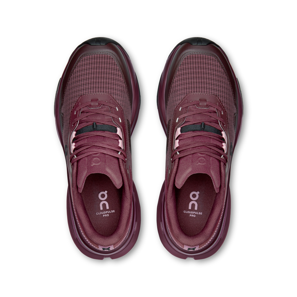 ON Women's Cloudpulse Pro - Maroon Rhodonite