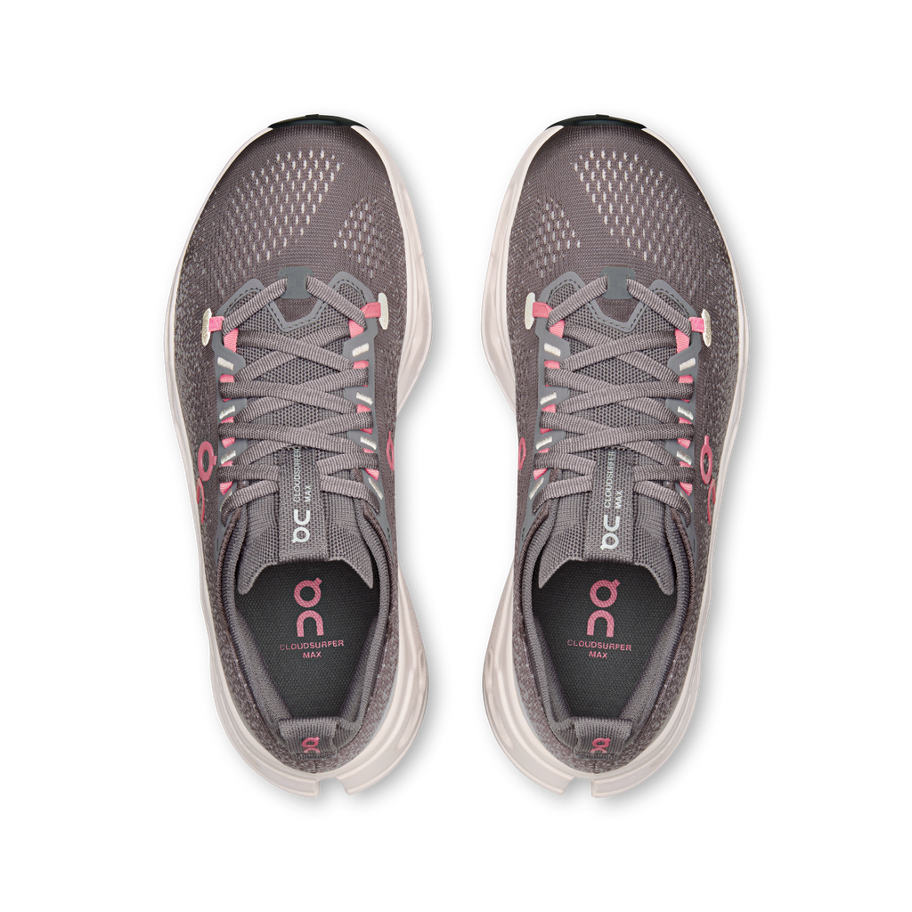ON Women's Cloudsurfer Max - Pebble Oyster