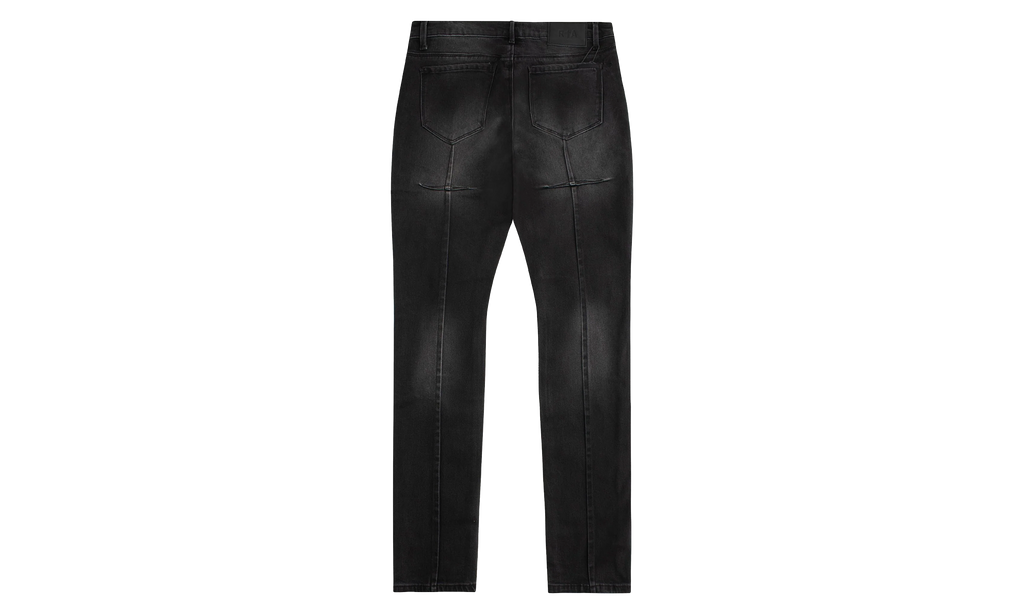 Clayton Faded Black Distressed Denim "Black" MF24D837 B1182FDBKD