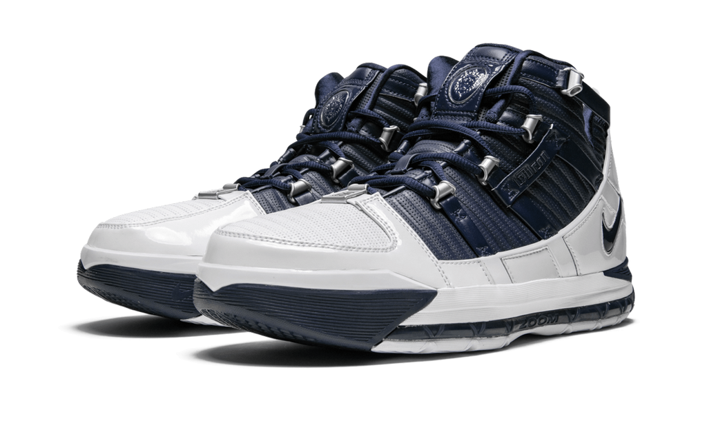 Zoom Lebron 3 QS "White/Navy" AO2434 103