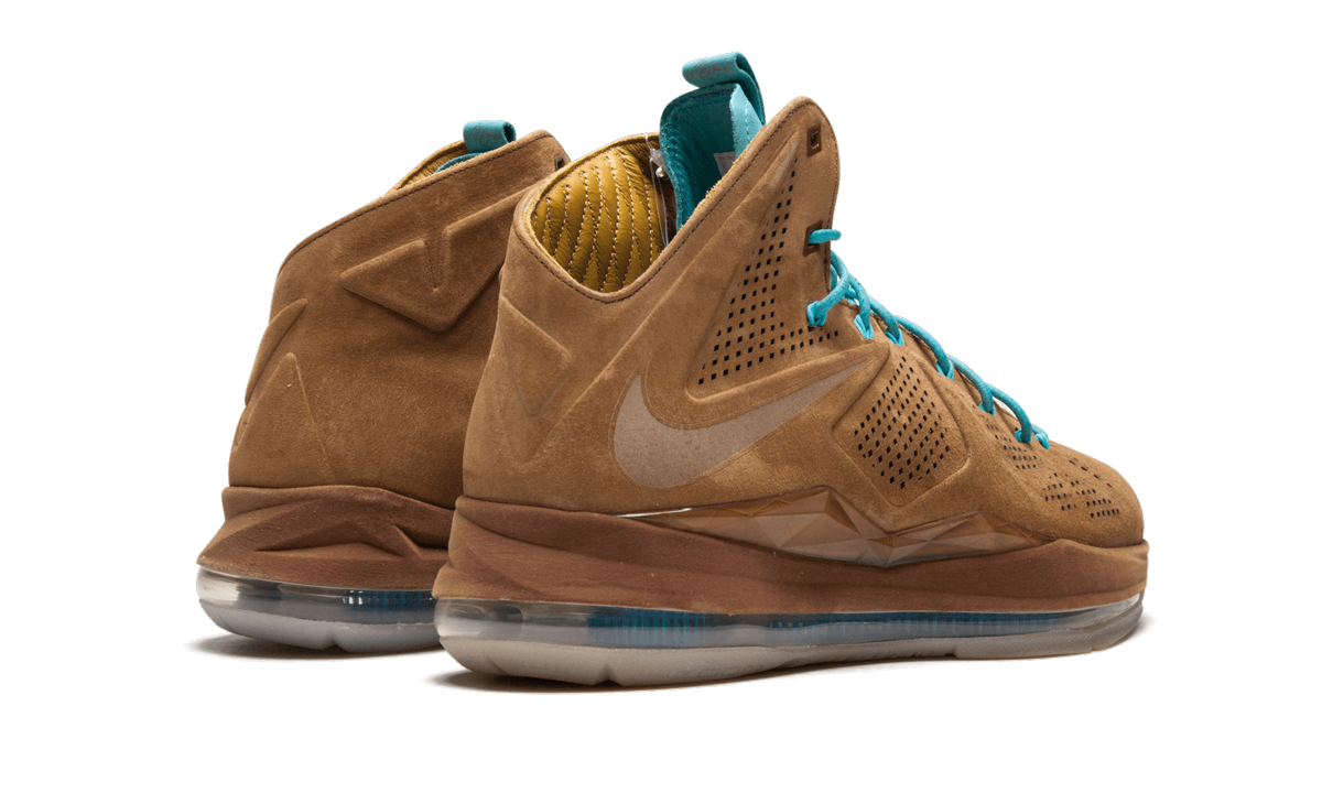 Lebron 10 EXT QS "Brown Suede" 607078 200