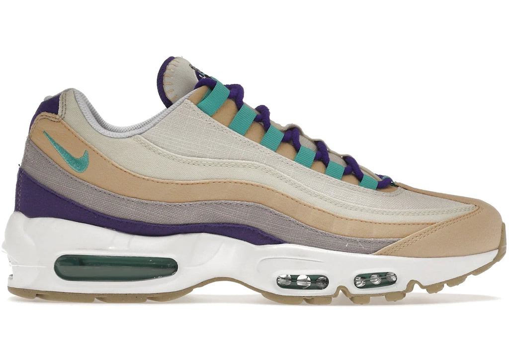 Nike Air Max 95 Air Sprung Sail Purple Teal