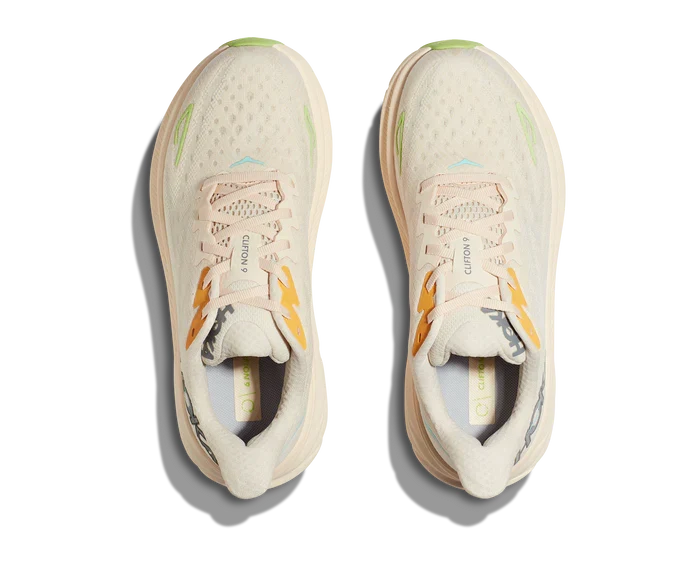 Hoka Womens Clifton 9 Wide- Vanilla Astral (1132211-VLS)
