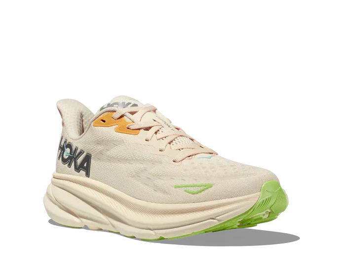 Hoka Womens Clifton 9 Wide- Vanilla Astral (1132211-VLS)
