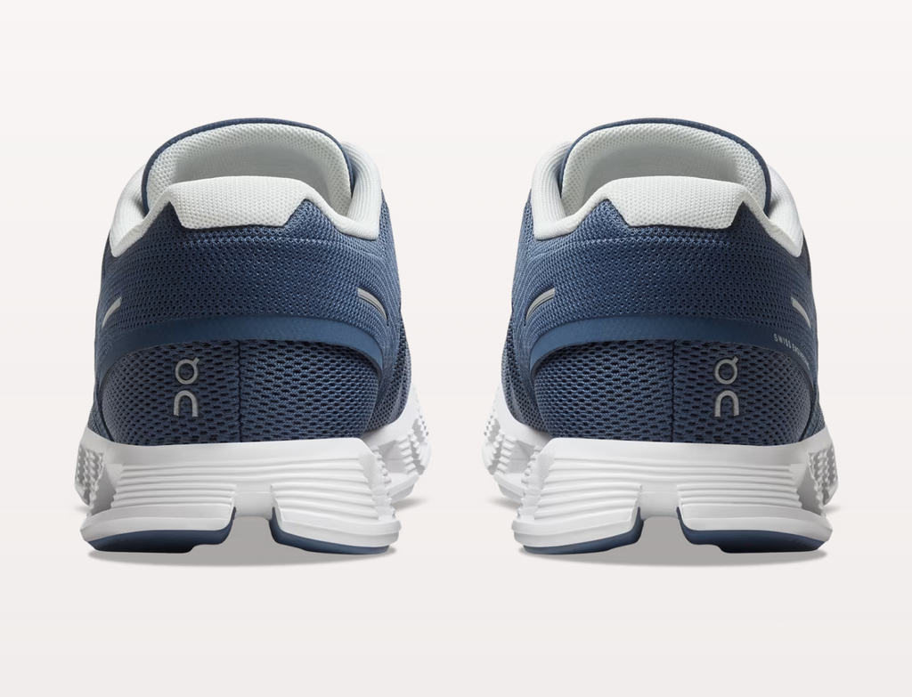 On Womens Cloud 5 - Denim/White (59.98901)