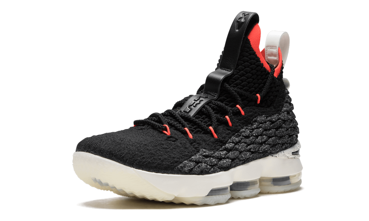 Lebron 15 "Black / Bright Crimson" AQ2363 002