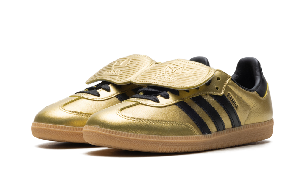 Samba LT WMNS "Gold Metallic Black Gum" JH5708
