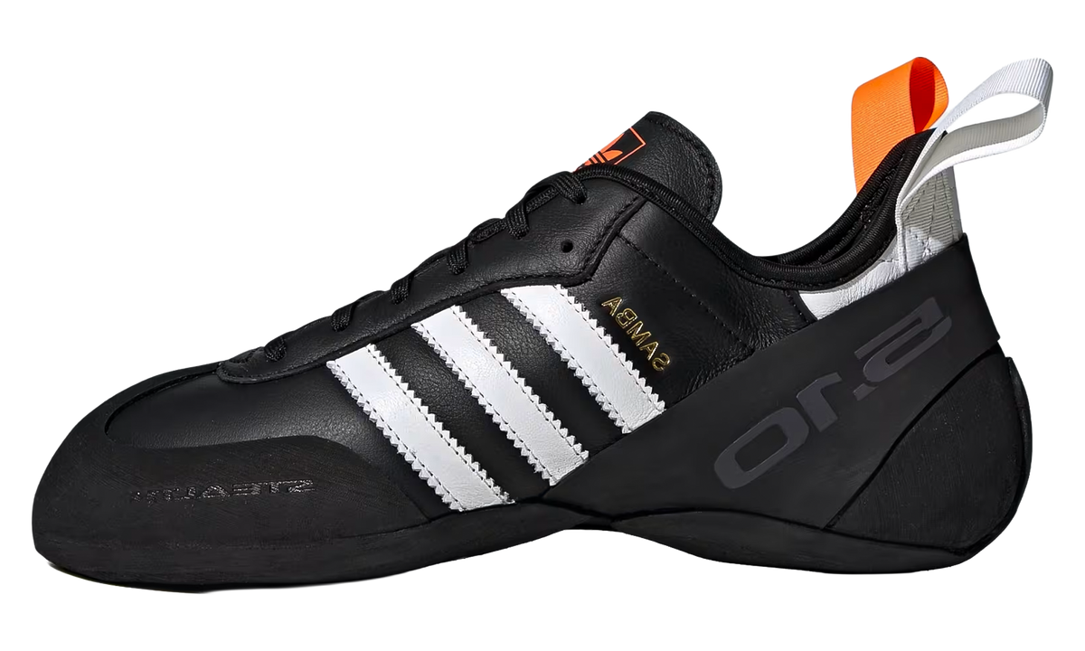 Samba Climbing Shoe "Black White Orange" KI6533