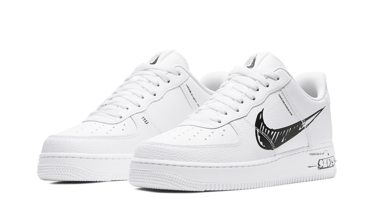 Air Force 1 Low "Sketch Pack - Black" CW7581 101