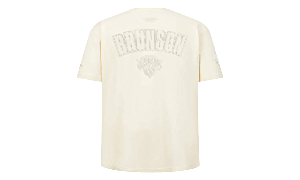 NBA New York Knicks Jalen Brunson #11 T-Shirt "Eggshell" BNK1516823 EGG