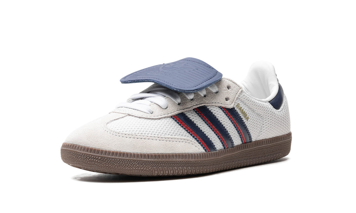 Samba LT "Crystal White Dark Blue" IE9169