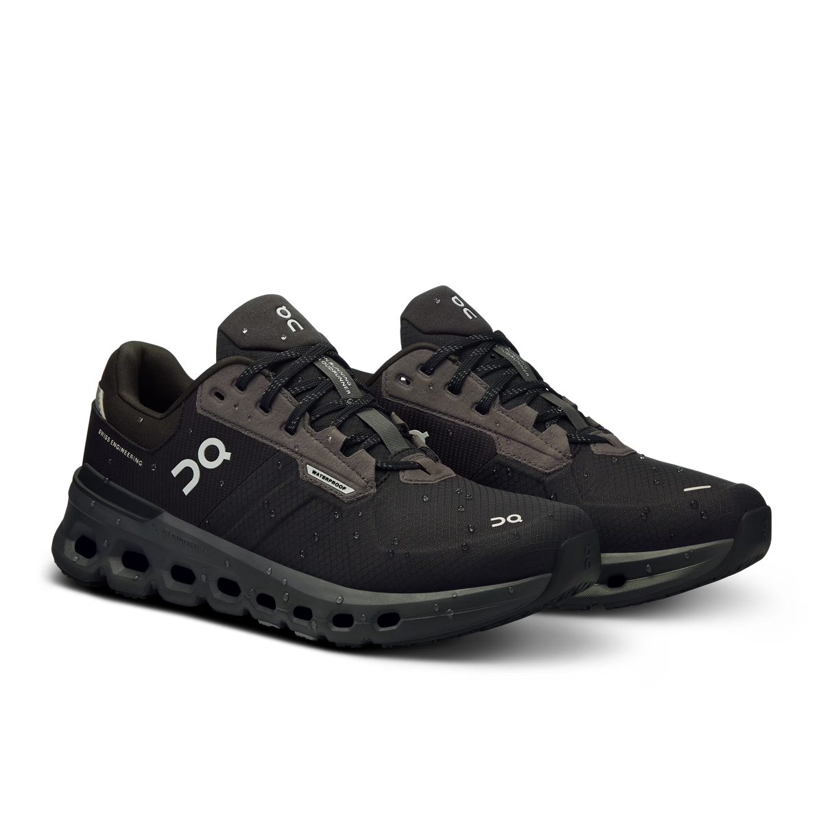 ON Women's Cloudrunner 2 Waterproof - Magnet Black