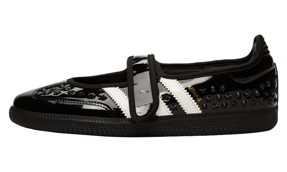 Samba Jane Studs Patent WMNS "Studded Black White" KZ6232