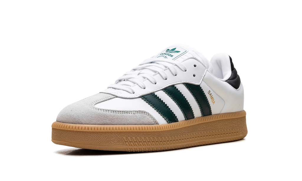 Samba XLG "Cloud White Collegiate Green" IE9181